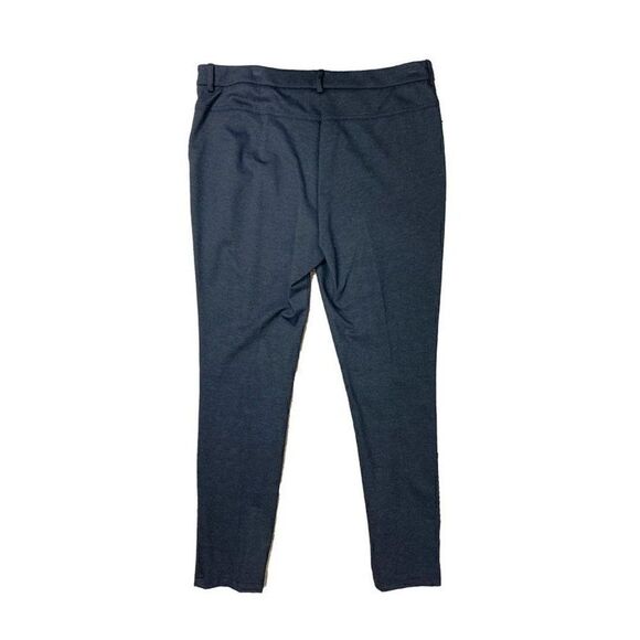 Peace of Cloth 12 Christy Riding Pant Graphite Gray Mid Rise Pleat Front Y2K - Picture 2 of 6